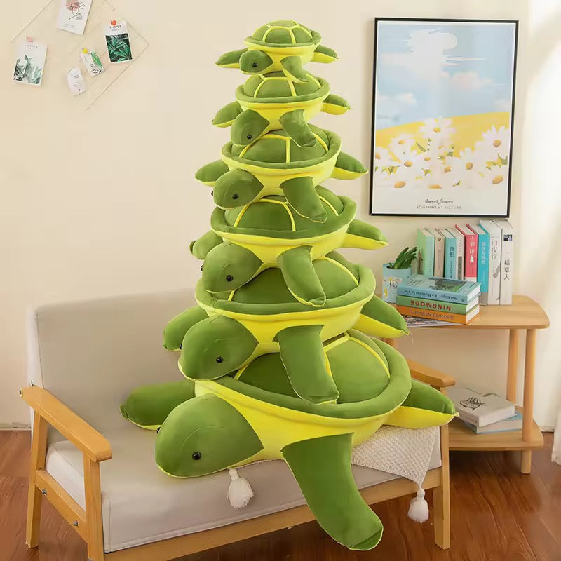 š¢ Adorable Turtle Plush Toy ā Cuddly & Cute! (30 cm)