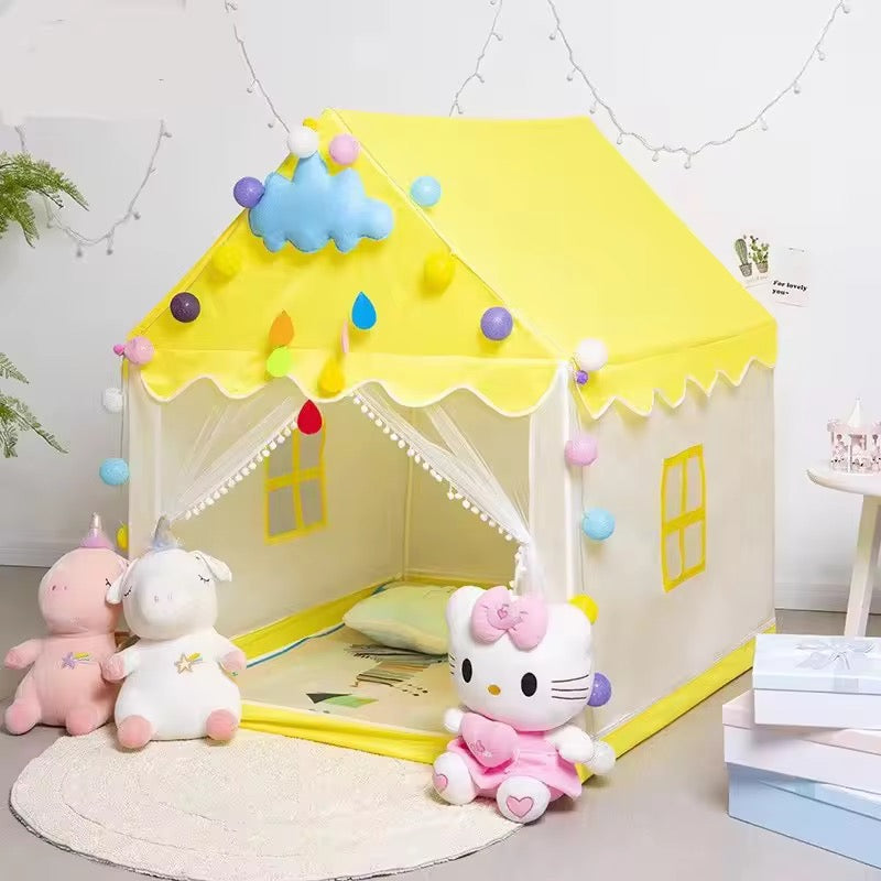Kids' Play Tent House (PINK , YELLOW , BLUE )