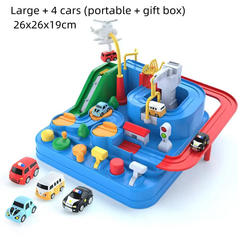 DIY Great Adventure Parking Lot Train & Track Set