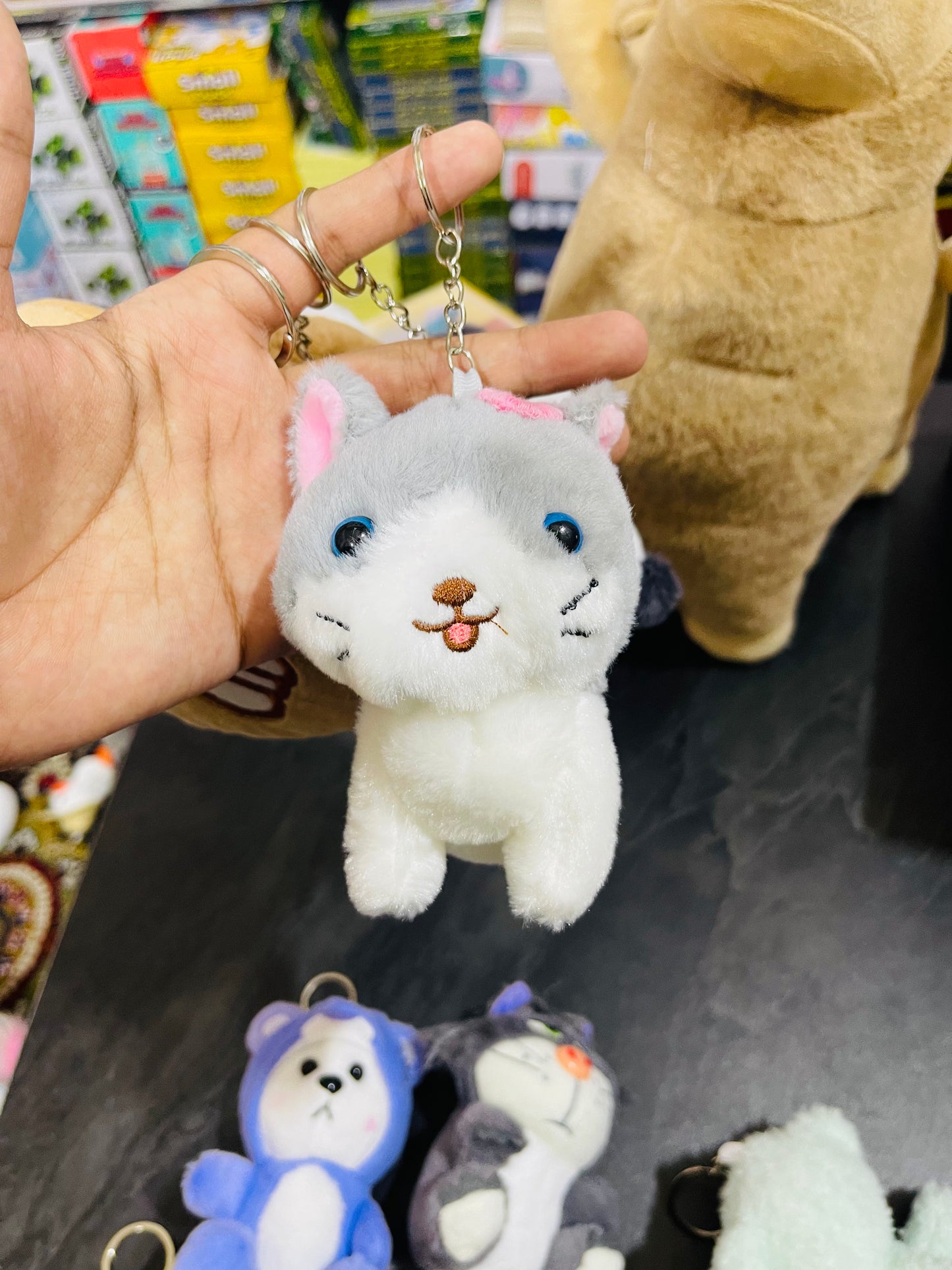 premium quality cat keychain (1 pc)