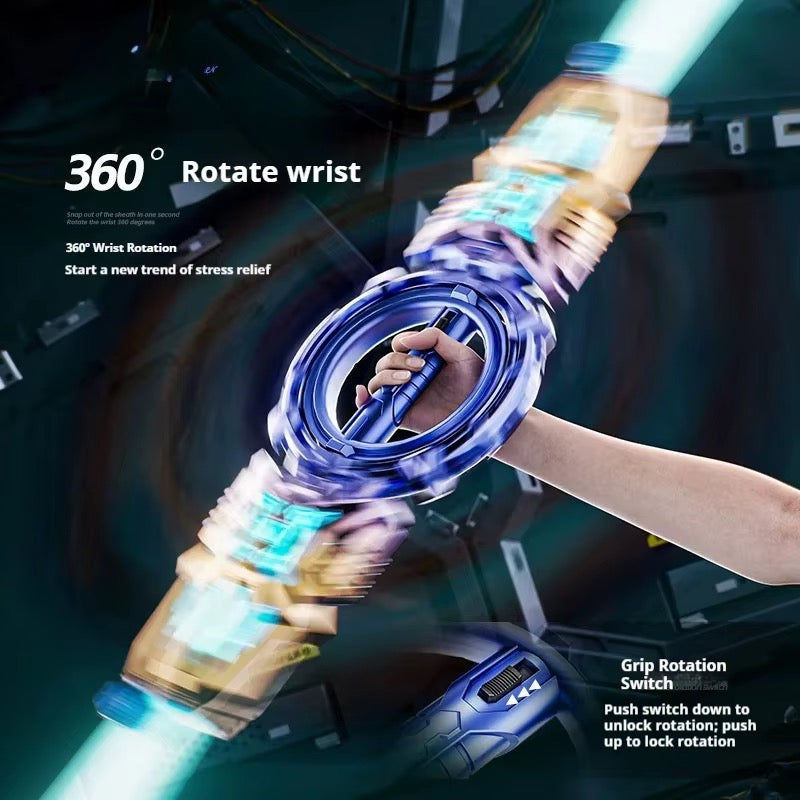 Dual-Head Rotate Sword With Lights