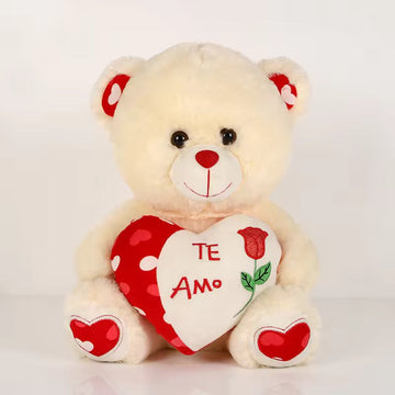 Pink Teddy Bear 2 in 1 Plush Toy – 32cm