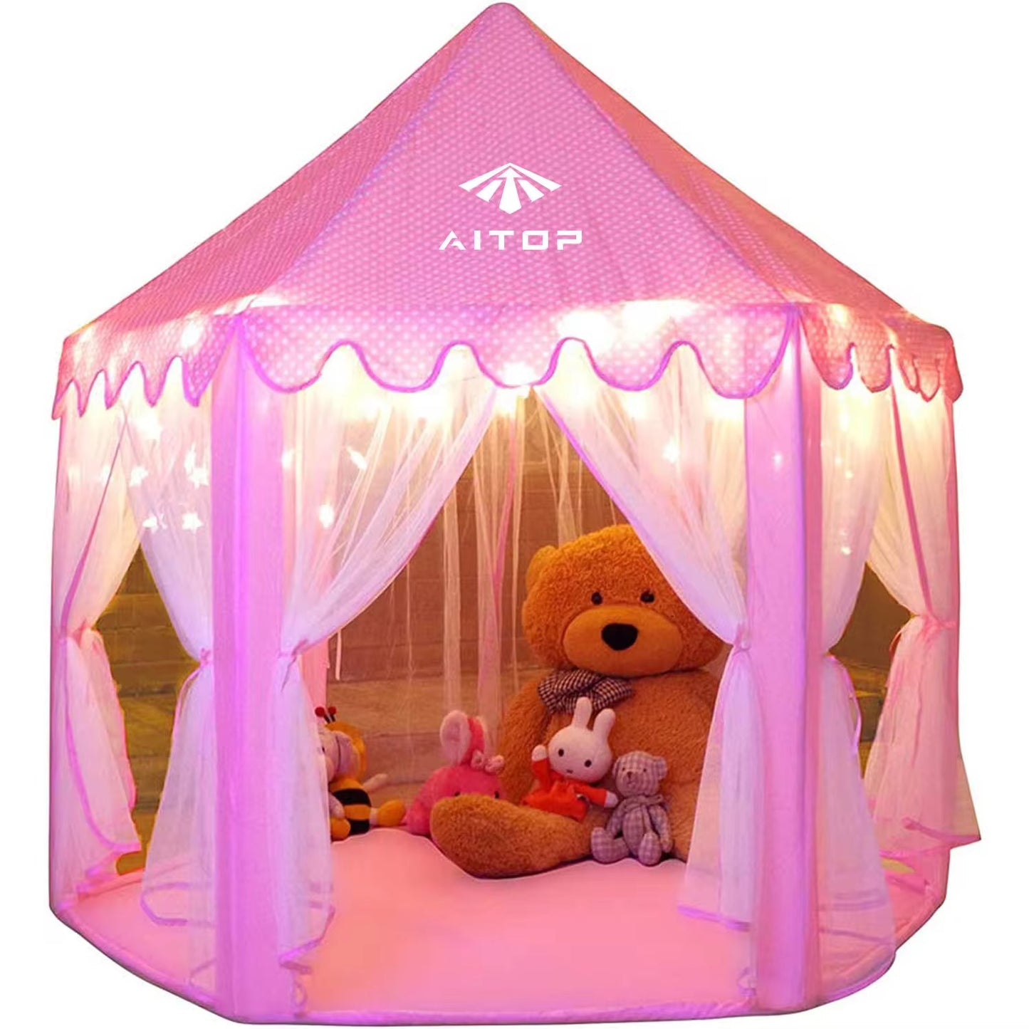 Princess Castle Kids Play Tent House