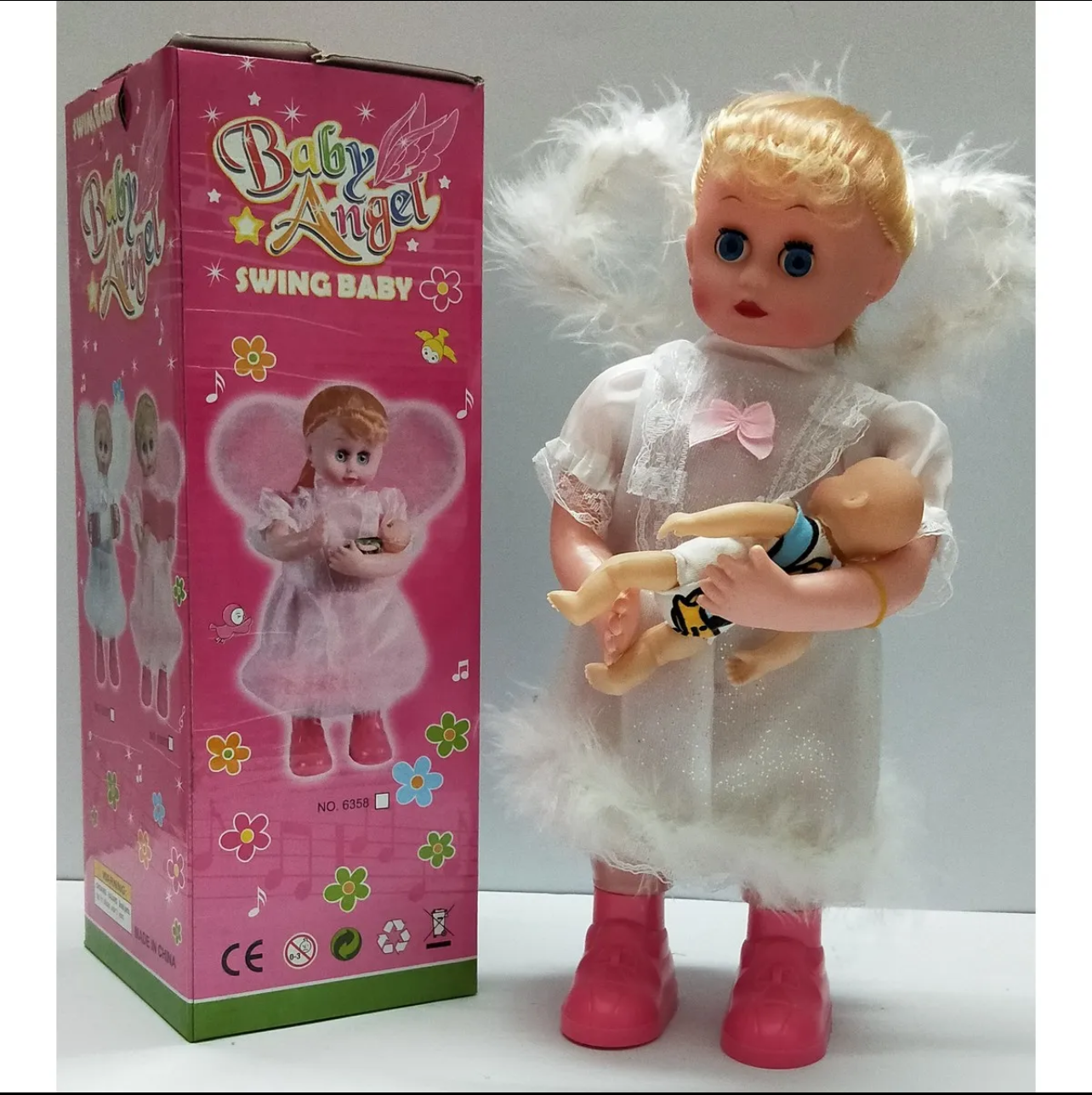 🧸 Adorable Baby Swing Doll