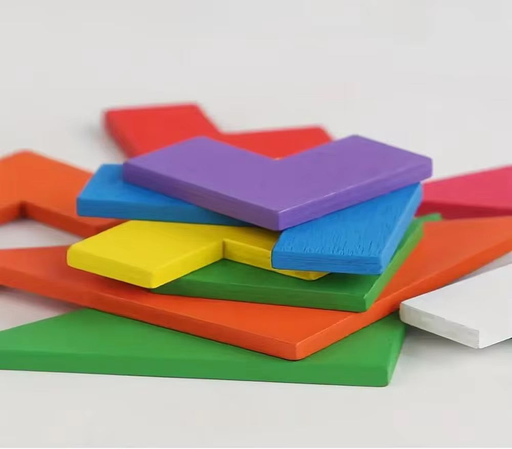 3-in-1 Wooden Puzzle Set ā ABC, Shapes & 3D Puzzle Game for Kids | Educational Learning Toy