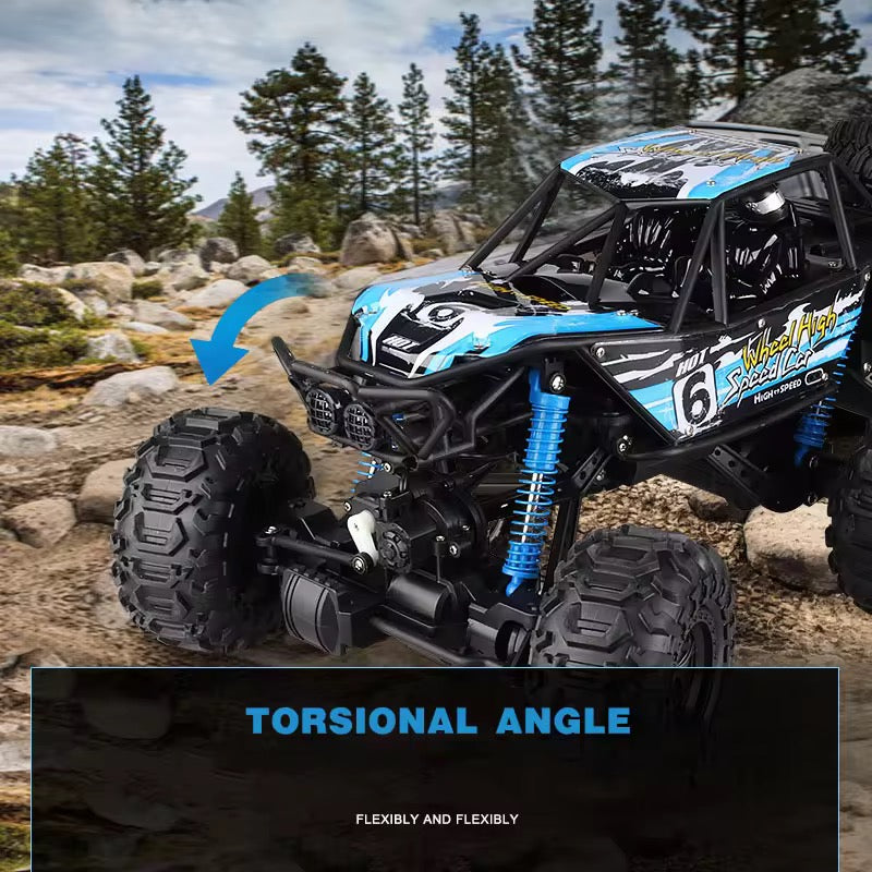 Rock Crawler RC Metal Remote Control Car for Kids