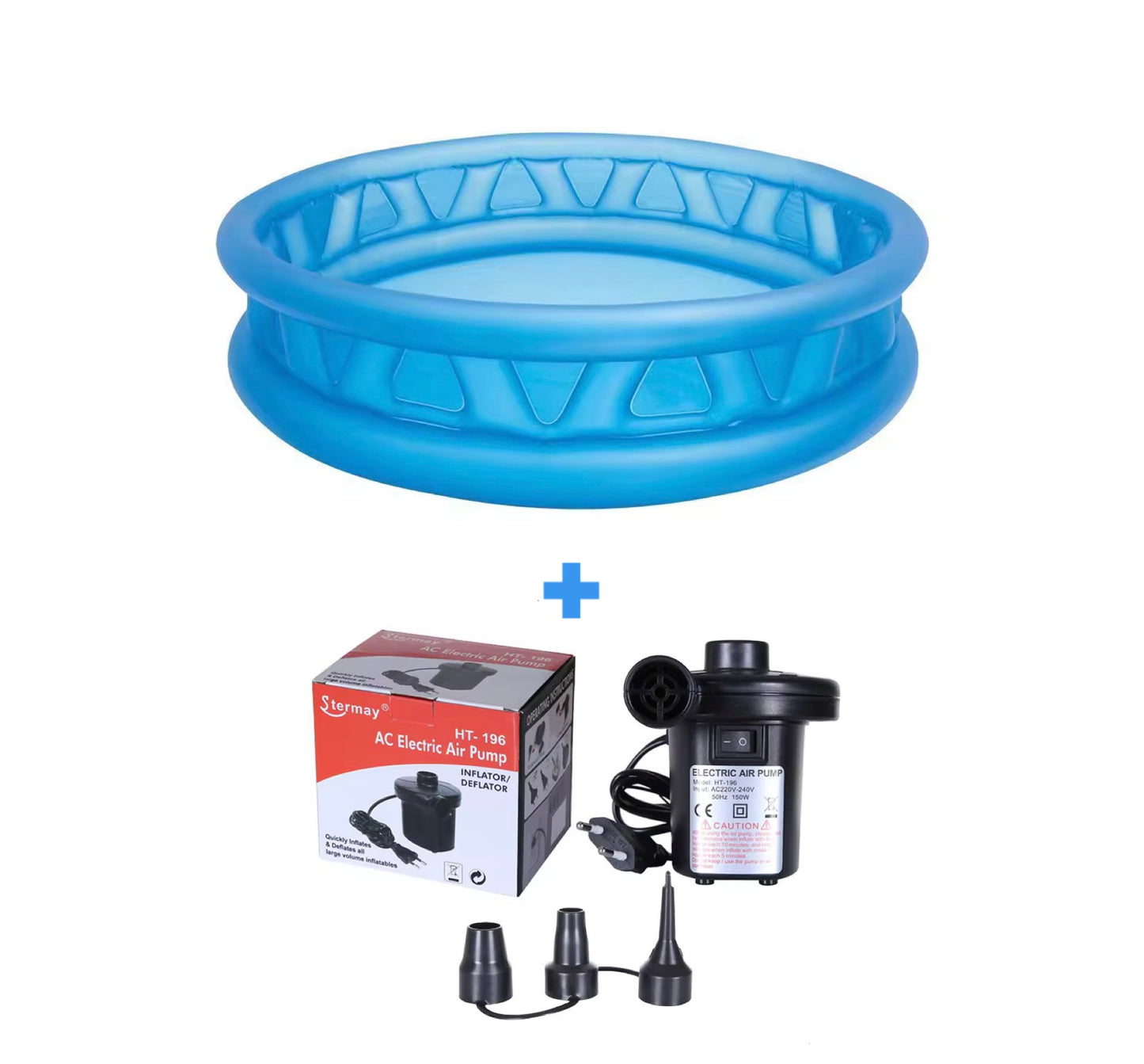 Inflatable Kids Splash Pool – Portable Outdoor Water Play Pool