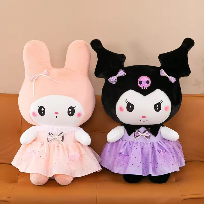Adorable Kuromi Plush Toy β 35cm Soft & Cuddly