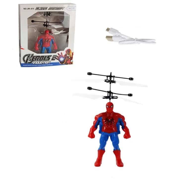 Avengers Super Hero Sense Control Flying Helicopter Toy For Kids ( Random Character)