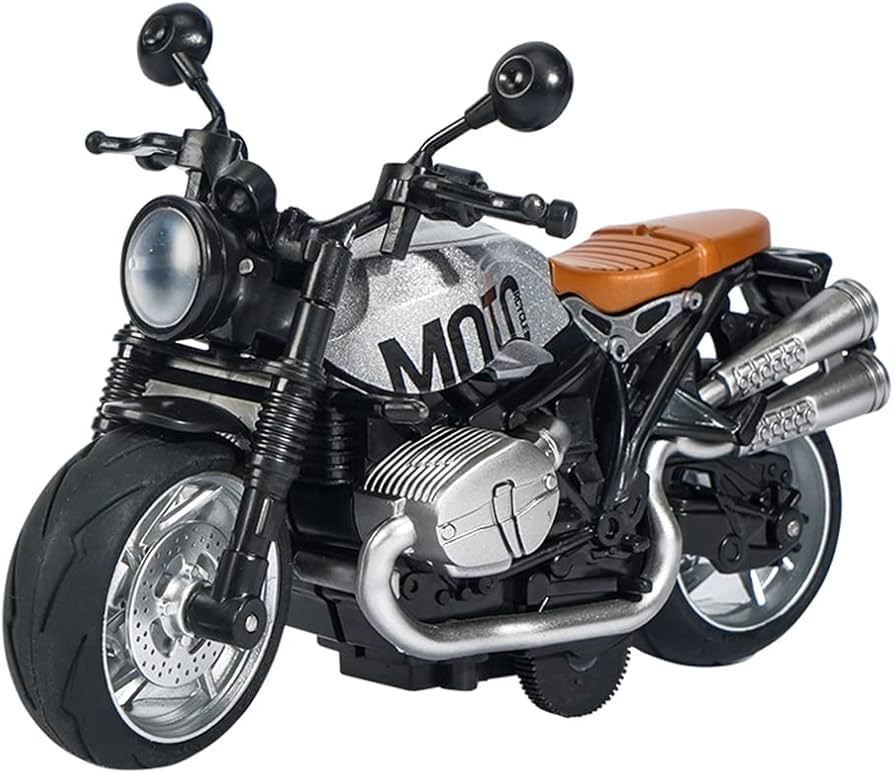 Premium Die-Cast Motorcycle Model with Acrylic Display Box – Mini Bike