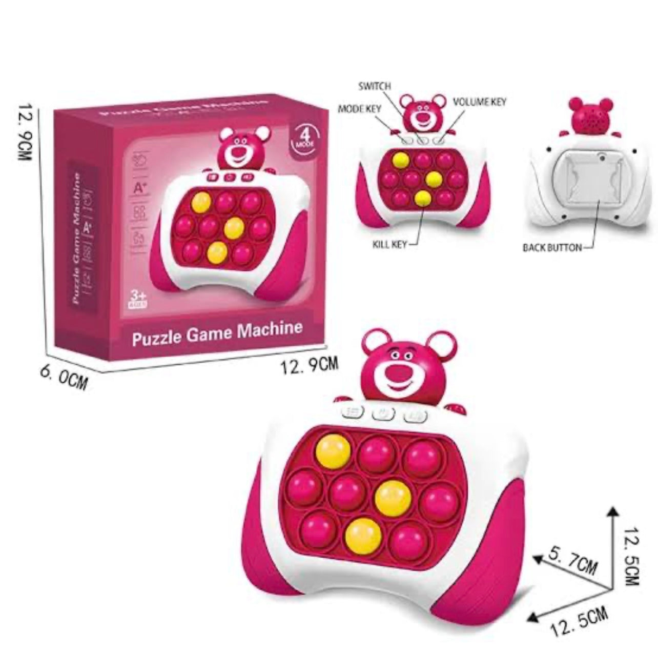 Bear Pop Fidget Toy Game ā Stress Relief & Fun!