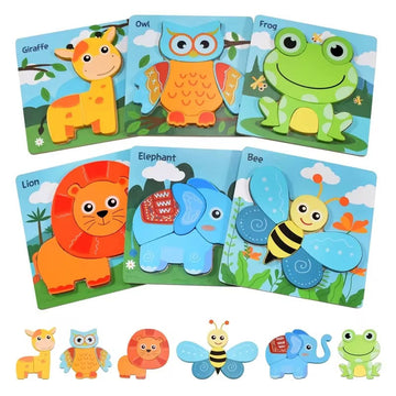 wooden puzzle 15 cm