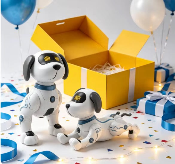 Smart Robot Stunt Dog – Remote Control, Voice Control & Programmable Interactive Robot Pet