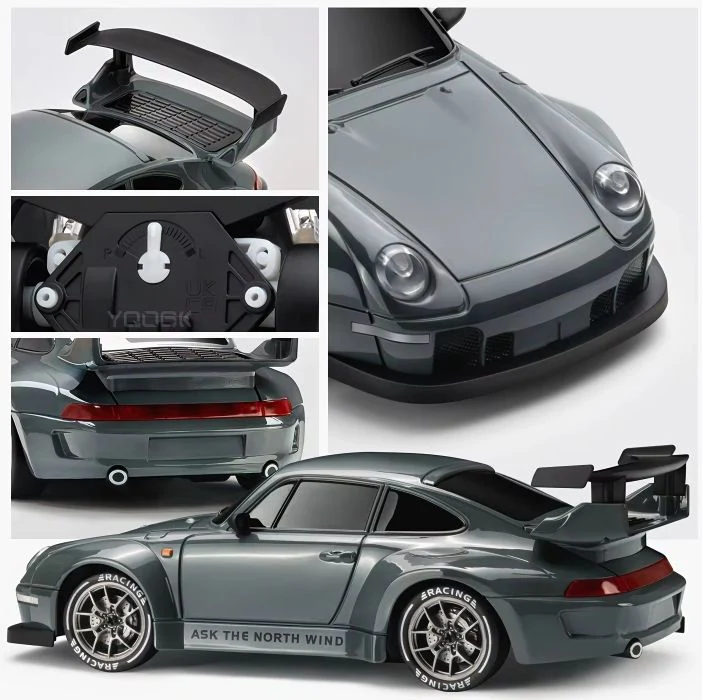 Porsche Style Remote Control Drift Car – Light, Sound & Stunt Racing Toy