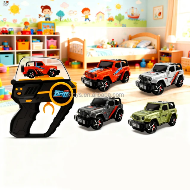 Remote Control Micro Drift Racing Car – 1:64 Scale – Thar Style