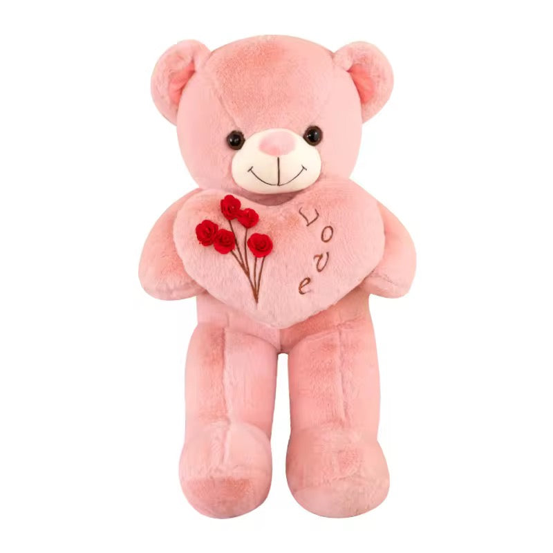Long Legs Teddy Bear with Heart – 59cm