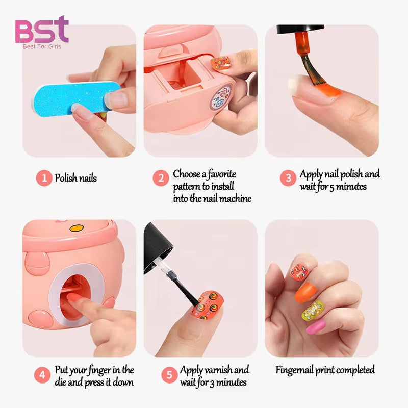 chicken-shaped Nail Beauty Manicure Suit toy set ! (1 pc)