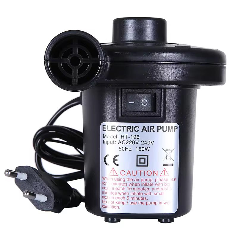 Portable Electric Air Pump –Fast Inflate & Deflate for Air Beds, Pools & Inflatables