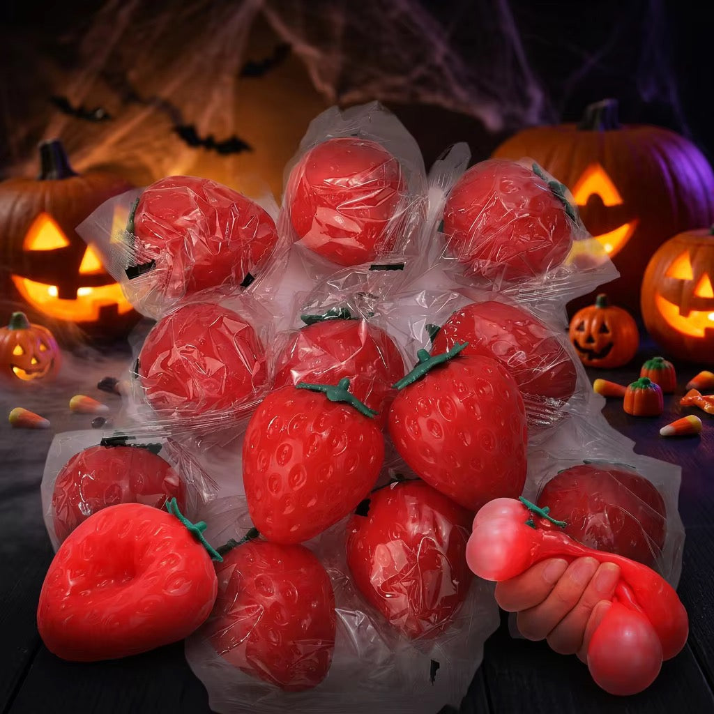 Strawberry Stress-Free Squeezing Toy