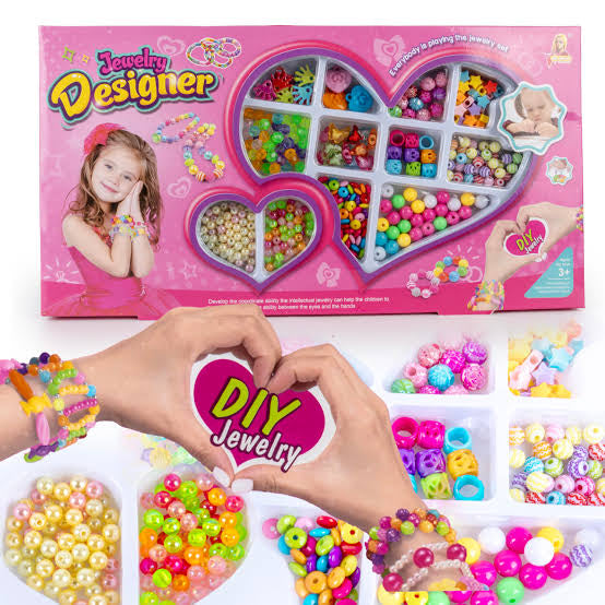 🌸 Jewelry Designer Beads & DIY Jewelry Making Set