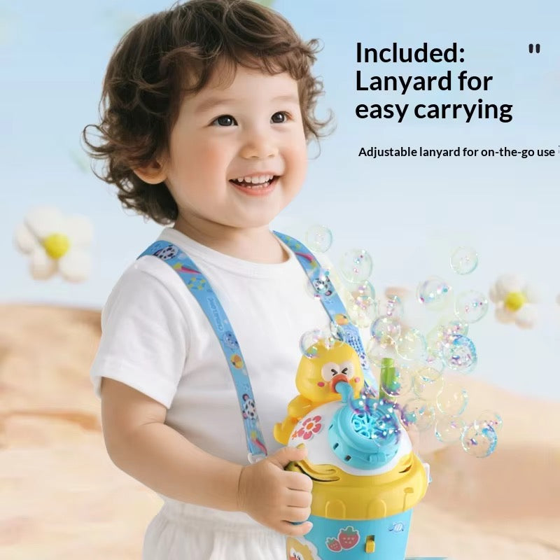 Battery Operated Cute Bunny Colorful Bubble Cup