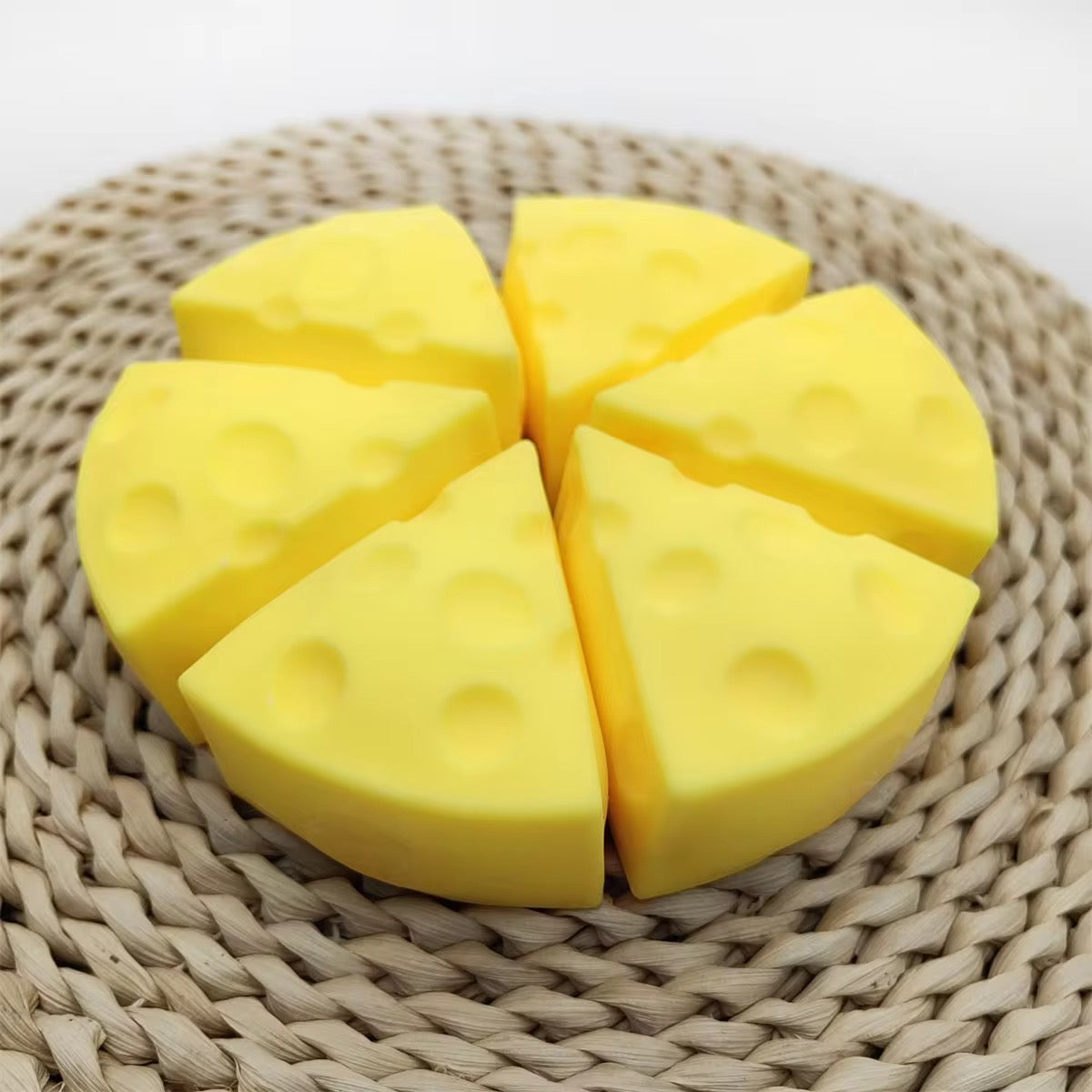 Cheese-Shaped Stress-Free Squeezing Toy