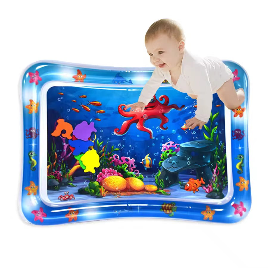 Soothing Water Play Mat for Newborns – Tummy Time Fun