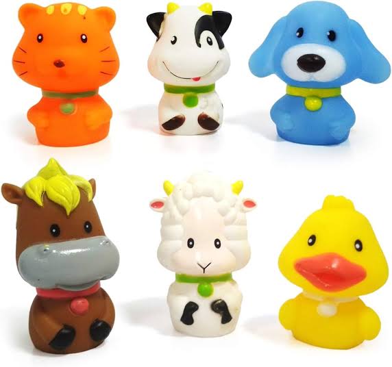 Chu Chu silicon toys ! (pack of 6)