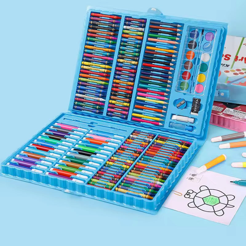 Colouring Art Kit – Multi-Character Box Set for Kids 168 pcs &  68pcs