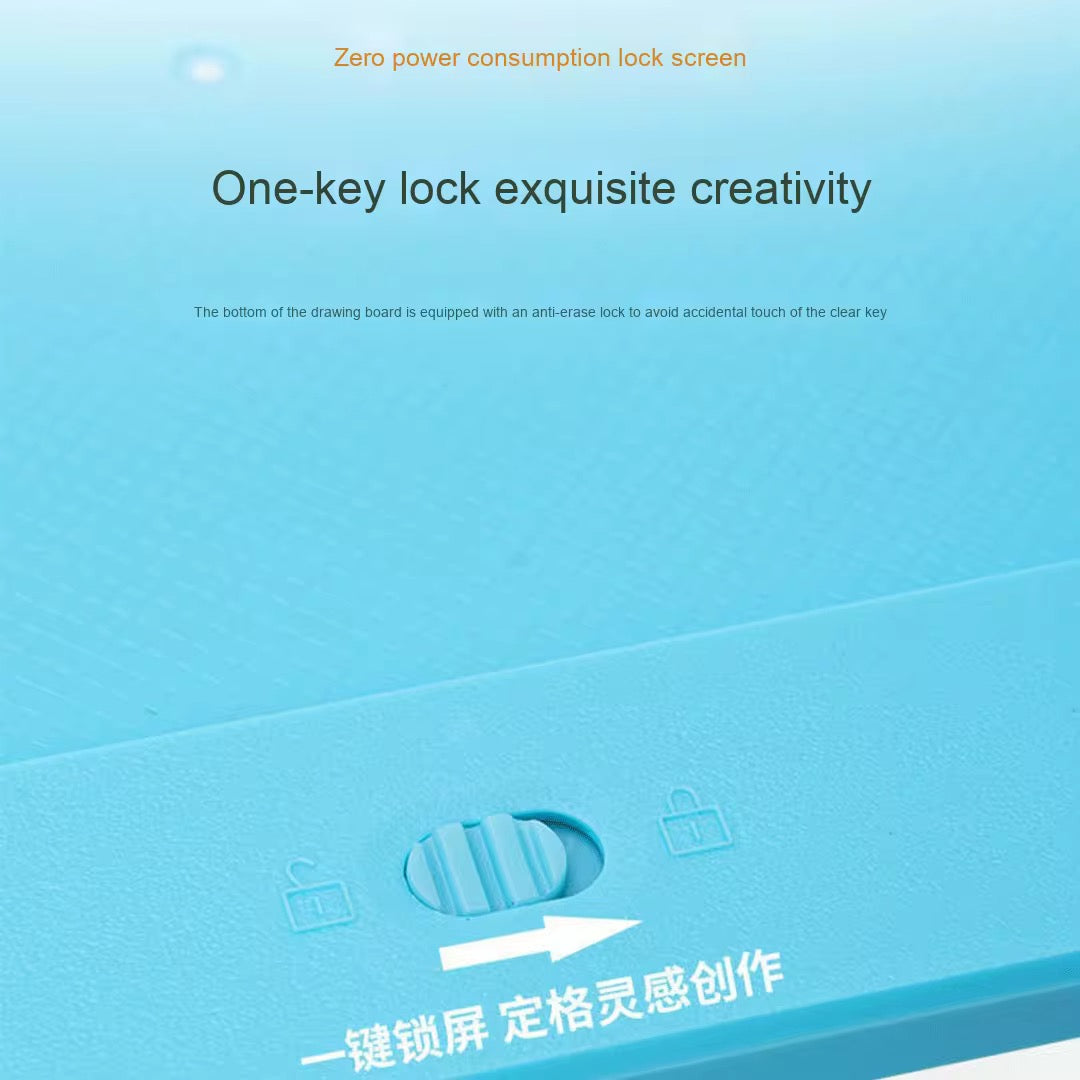 Cute Animal Design (Panda, Cat, Bear) 9-Inch LCD Writing Tablet Multicolor Screen