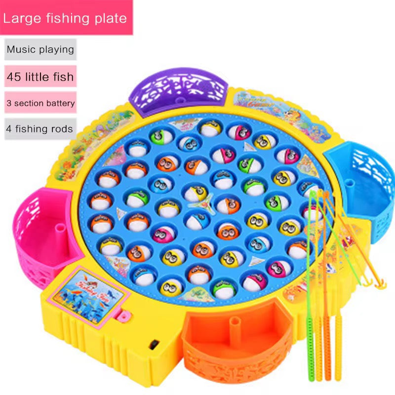 45PCS Magnetic Fishing Toy Game