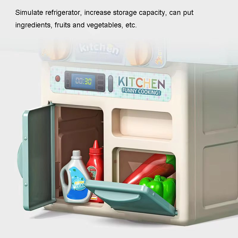 Deluxe Kitchen Play Set – High Quality with 33 Accessories