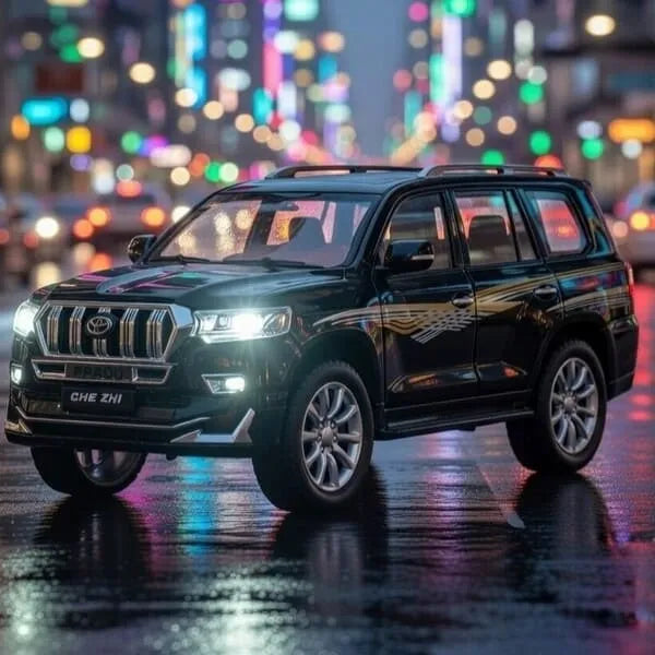 Prado Diecast RC Car with Remote Control – Opening Doors & Bonnet