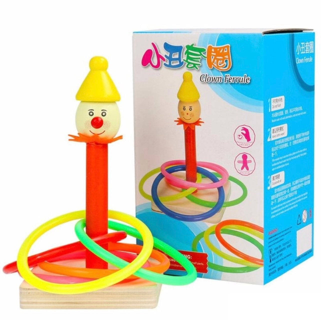 Wooden throwing Ring Toss Game