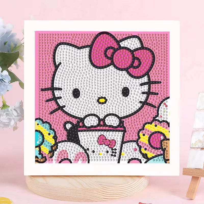 Diamond Painting Cartoon Character Art Kit – DIY Crystal Mosaic Canvas