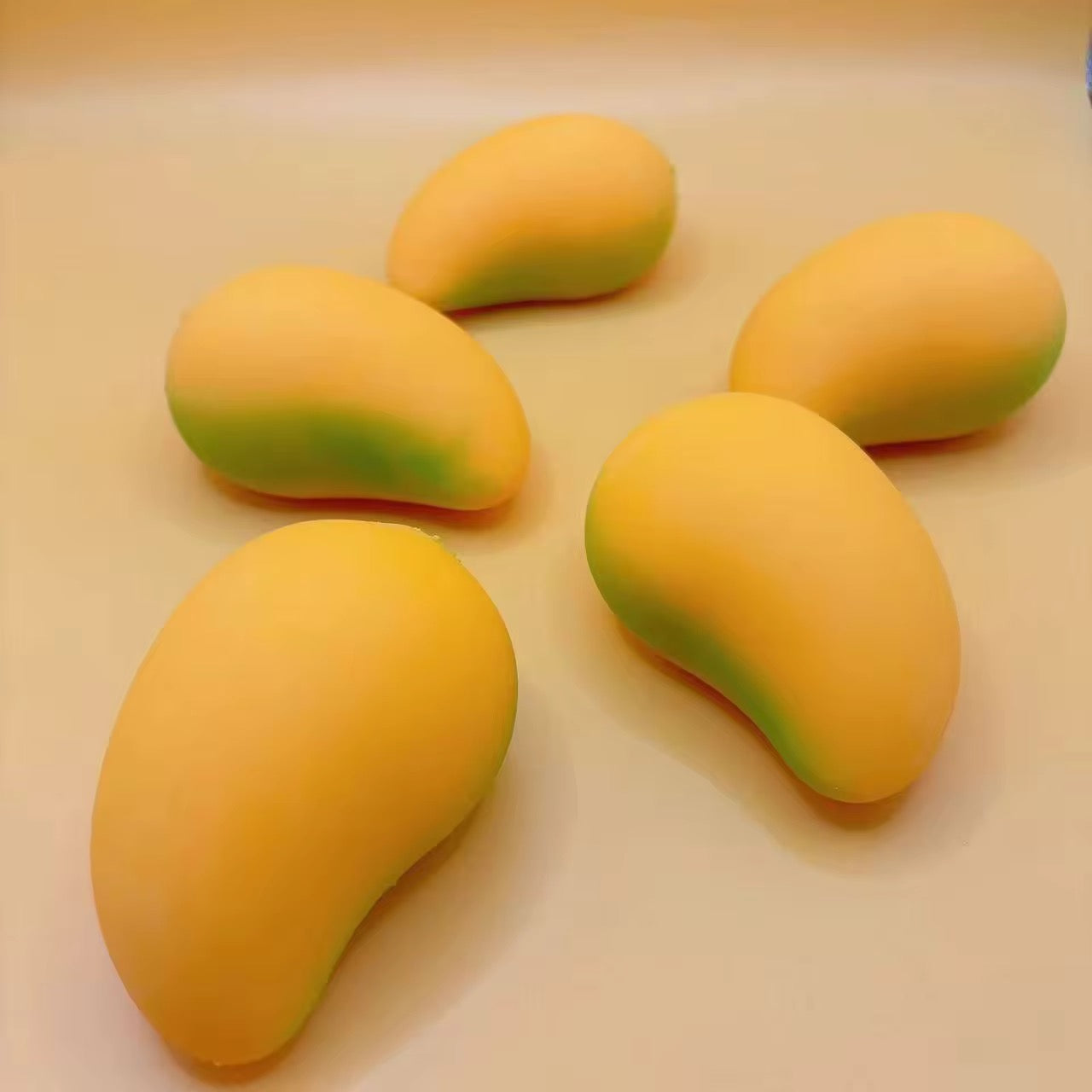 Mango-Shaped Stress-Free Squeezing Toy