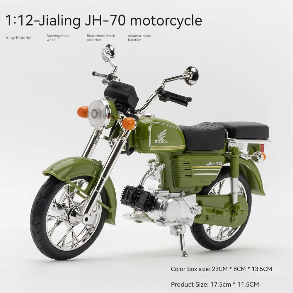 1:10 Diecast Honda 70 Model Bike - 1Pc