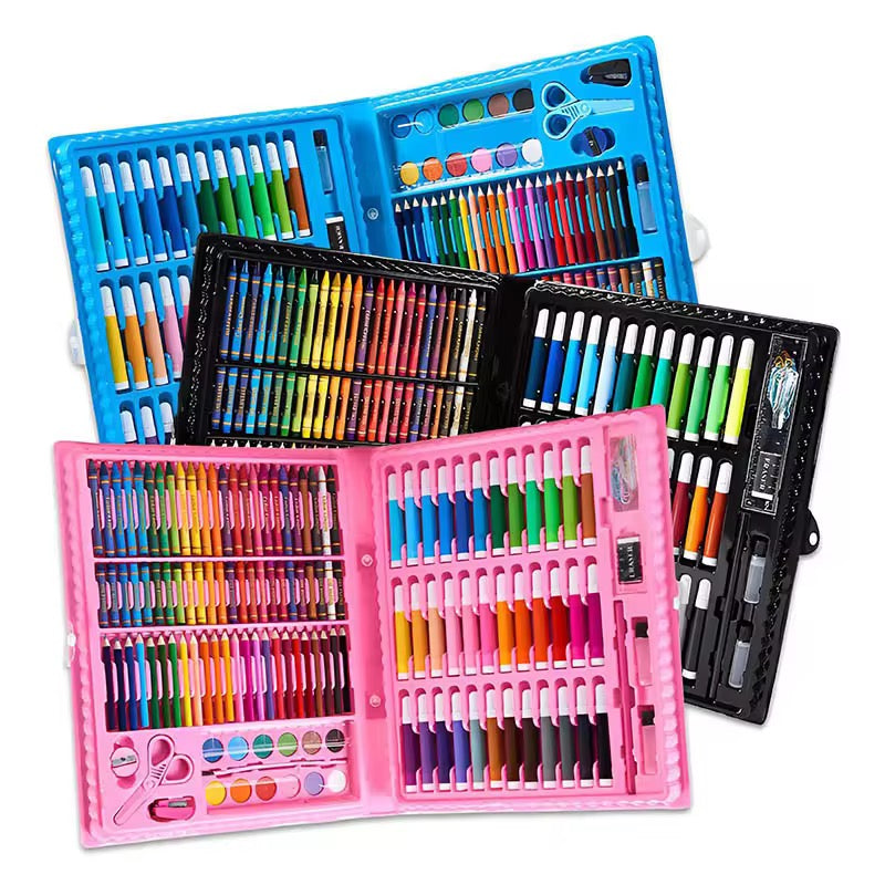 Colouring Art Kit – Multi-Character Box Set for Kids 168 pcs &  68pcs