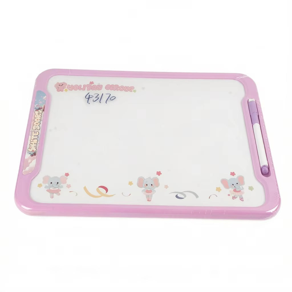 Kids Magnetic Whiteboard Writing & Drawing Board with Marker (1 piece)