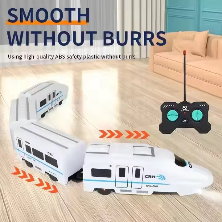 Remote Control Detachable Toy Train – 69cm Interactive Electric Locomotive