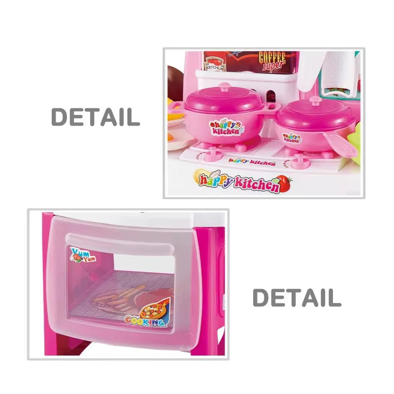 Kitchen Cook Playset – Pretend Cooking Simulation Kitchen Toy Set!
