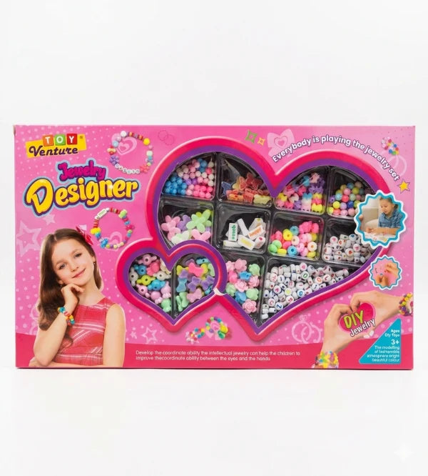 🌸 Jewelry Designer Beads & DIY Jewelry Making Set