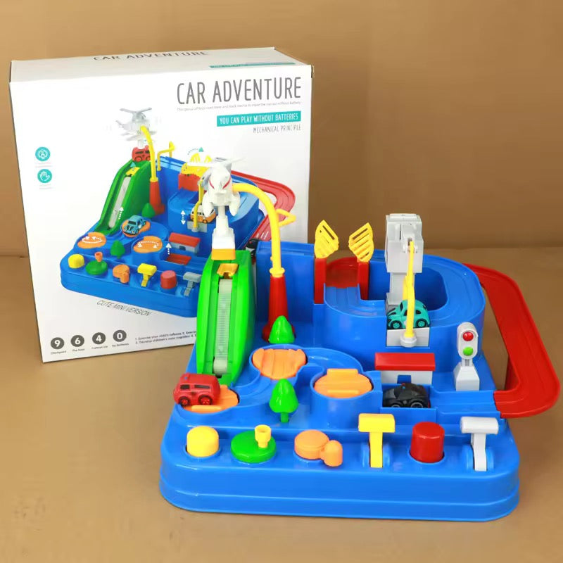 DIY Great Adventure Parking Lot Train & Track Set