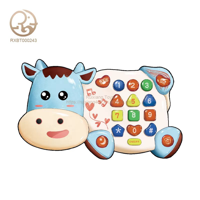🐮 Cute Cow Musical Learning Toy