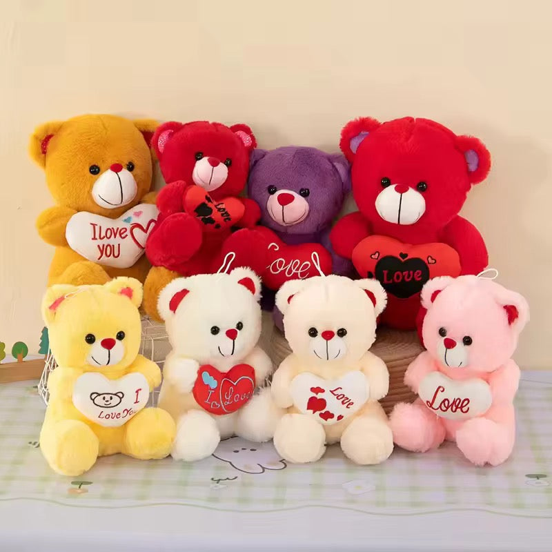 Pink Teddy Bear 2 in 1 Plush Toy – 32cm