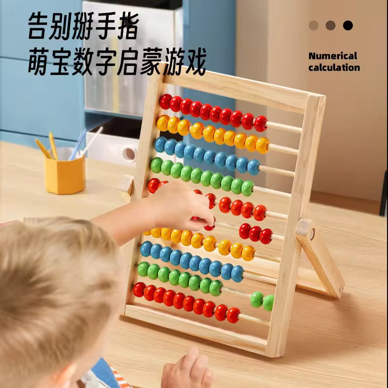 Wooden Abacus Toy – Counting & Math Learning Tool for Kids