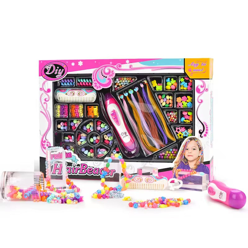 Makeup & DIY Beads Set for Girls – Creative Beauty & Jewelry Gift
