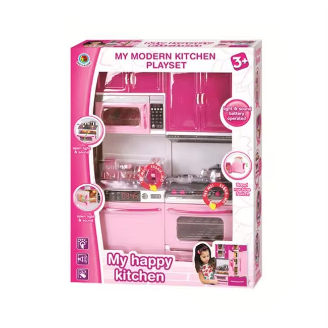 Pretend Play Miniature Kitchen Set – Fun Cooking Role Play for Girls