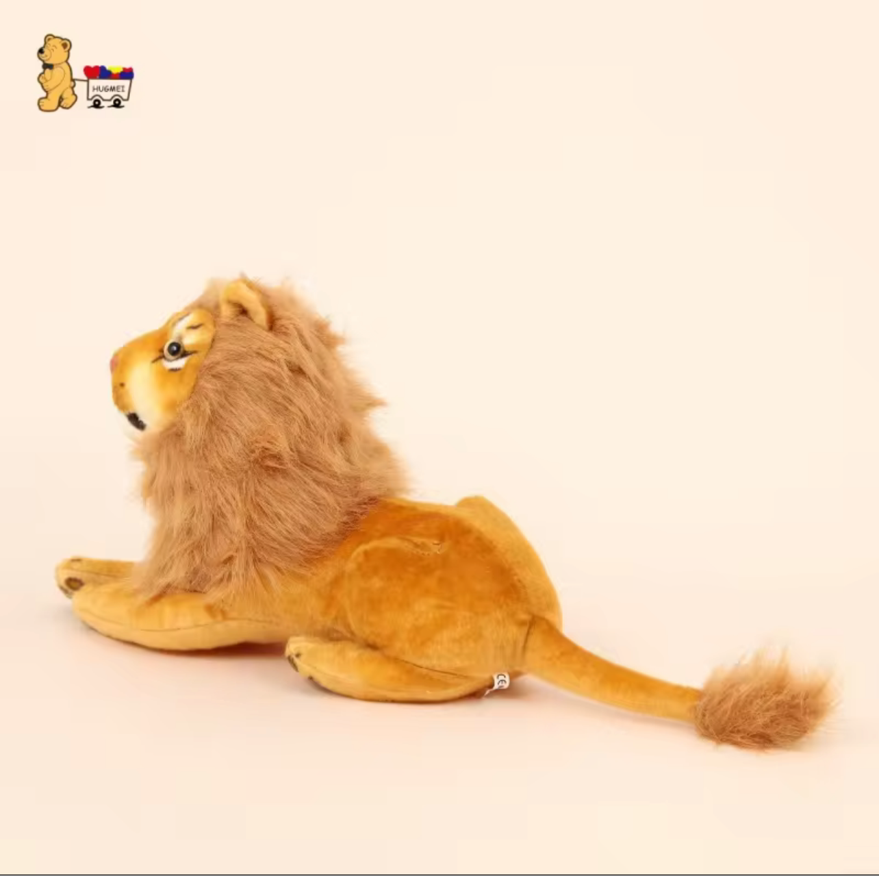 Cuddly Lion Plush Toy with Brushable hairs