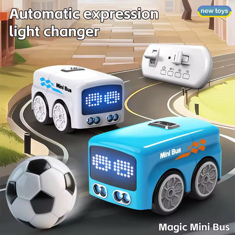 2.4GHz Electric Mini Follow Bus – Remote & Induction Control Toy (1 only) Magic Mini Bus